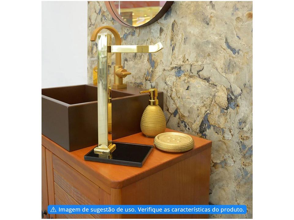 Porta-Toalha de Bancada 33cm Dourado Gold - GO5080 Ducon Metais - 1