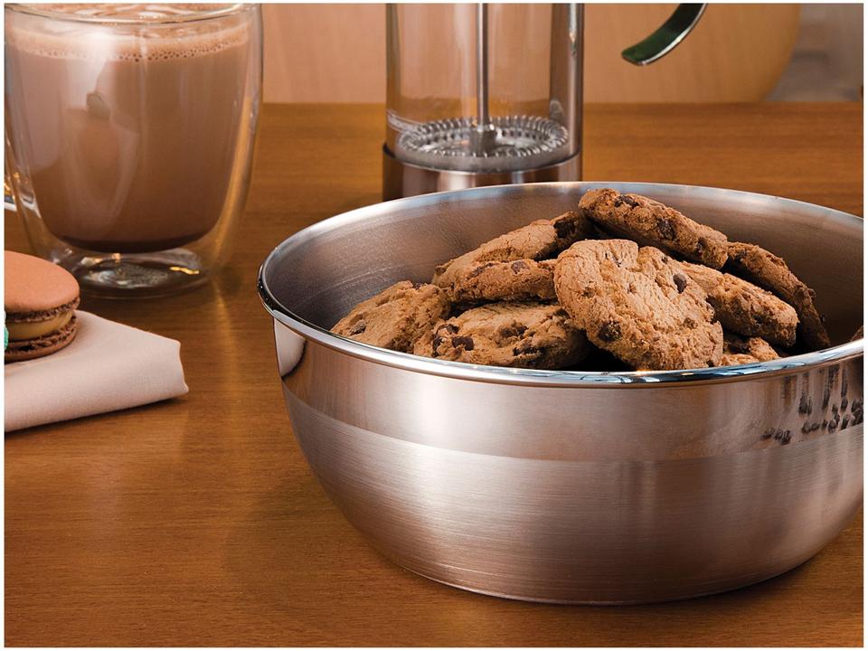 Pote de Inox Tramontina Redondo 2,9L - 1