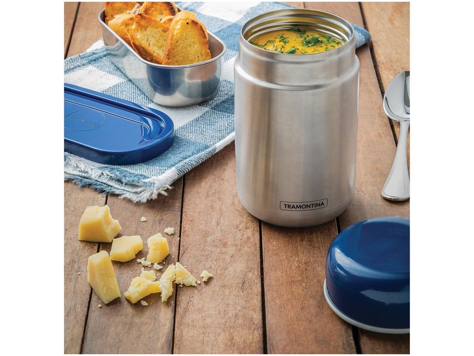 Pote de Inox Tramontina Redondo 400ml - 1