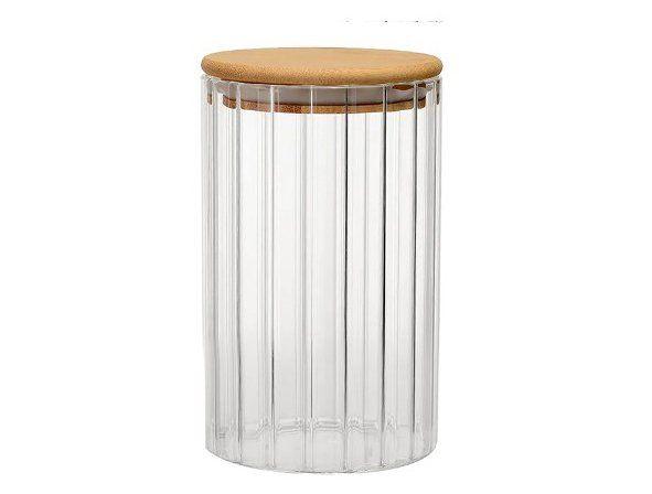 Pote de Vidro Hermético Hauskraft com Tampa Redondo 700ml Liege - 3