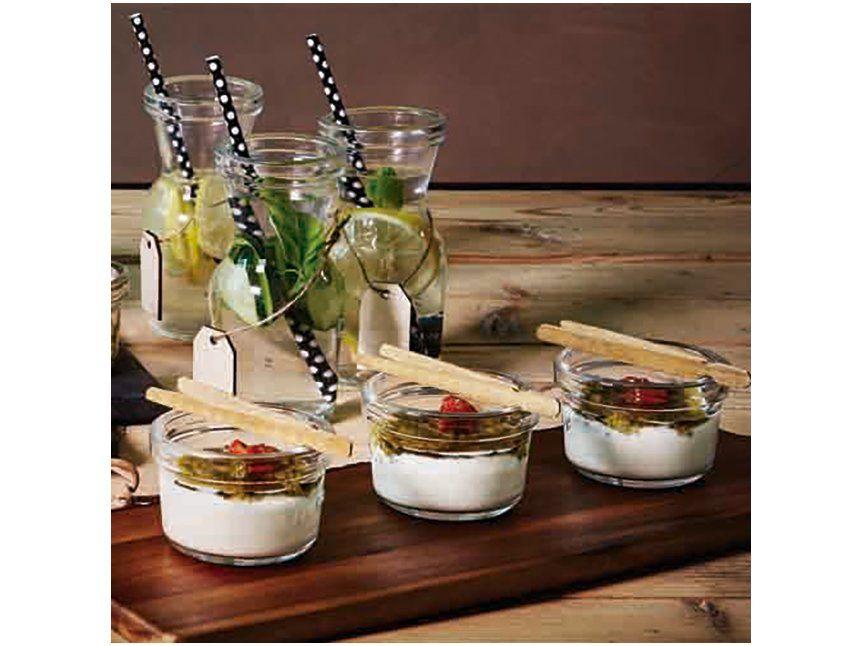 Pote de Vidro Hermético Luigi Bormioli com Tampa - 1