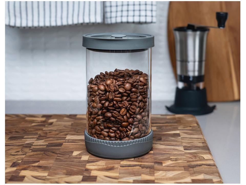 Pote de Vidro Hermético Tramontina com Tampa 1L Purezza - 1
