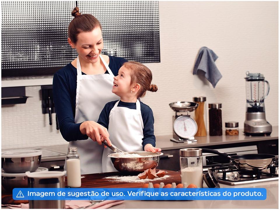 Pote de Vidro Hermético Tramontina com Tampa Redondo 400ml Purezza - 5