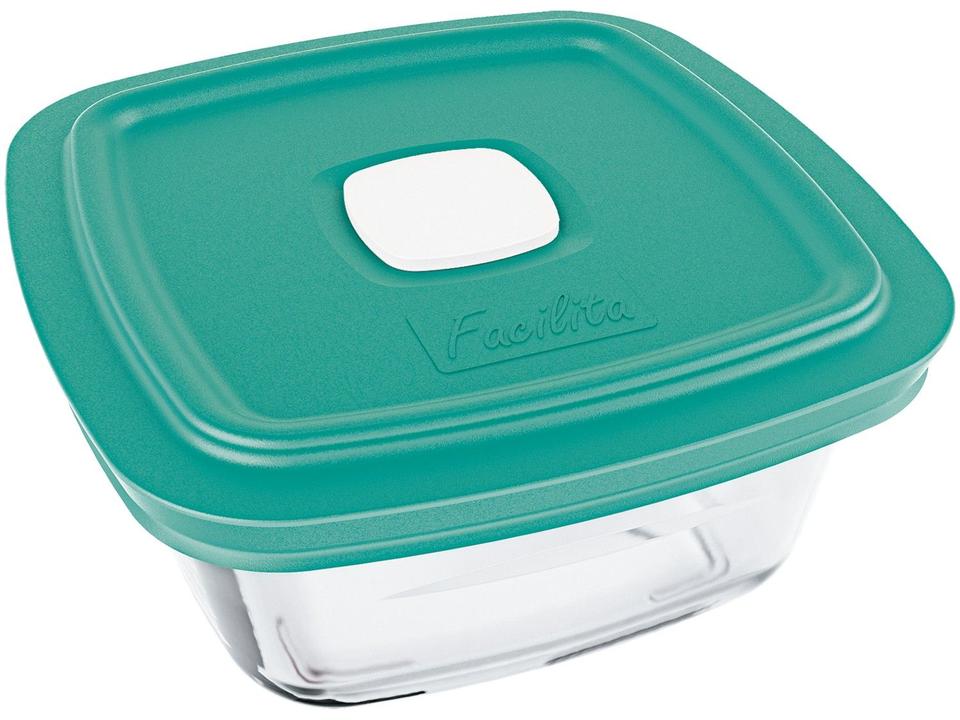 Pote de Vidro Marinex com Tampa - 3