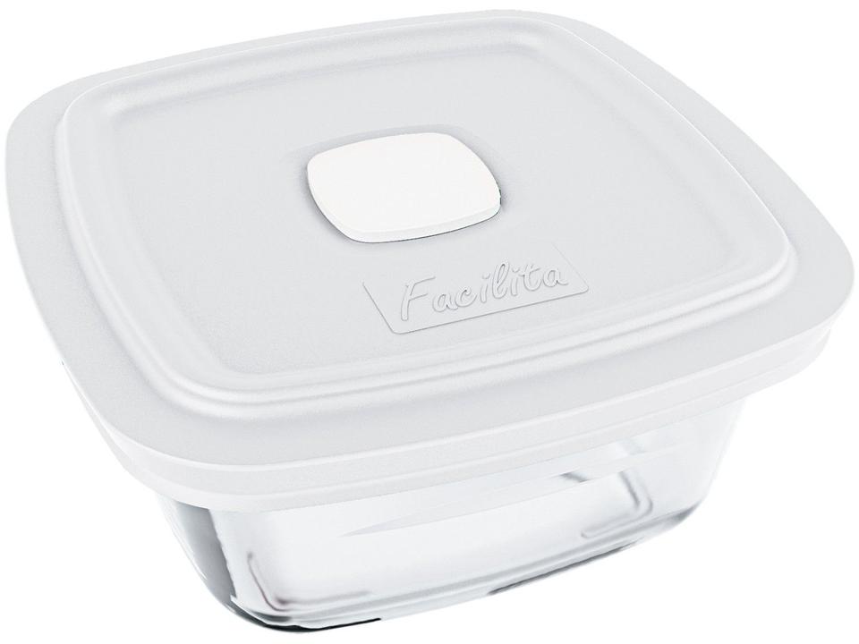 Pote de Vidro Marinex com Tampa - 2