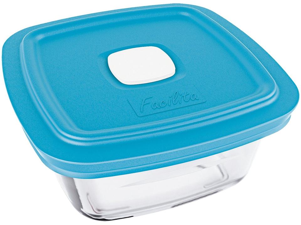 Pote de Vidro Marinex com Tampa - 4