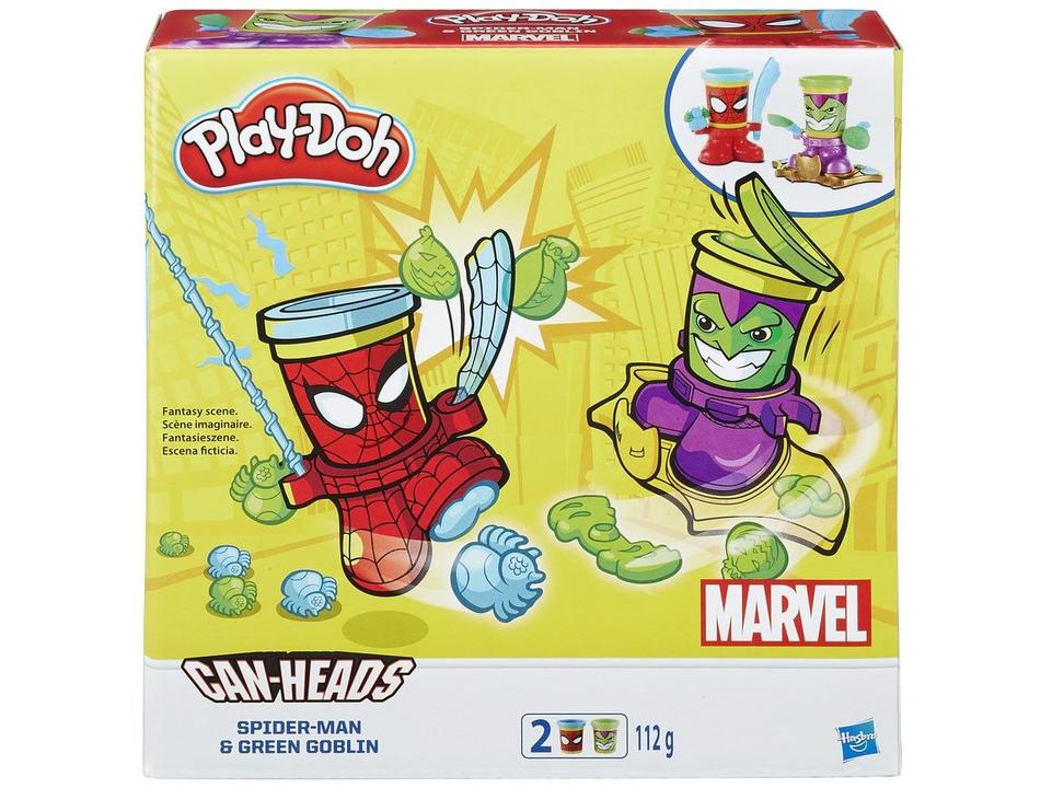 Pote Play-Doh Heróis 2 Peças com Acessório - 1