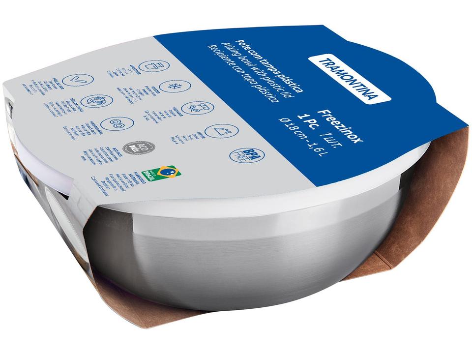 Pote Redondo com Tampa - 5