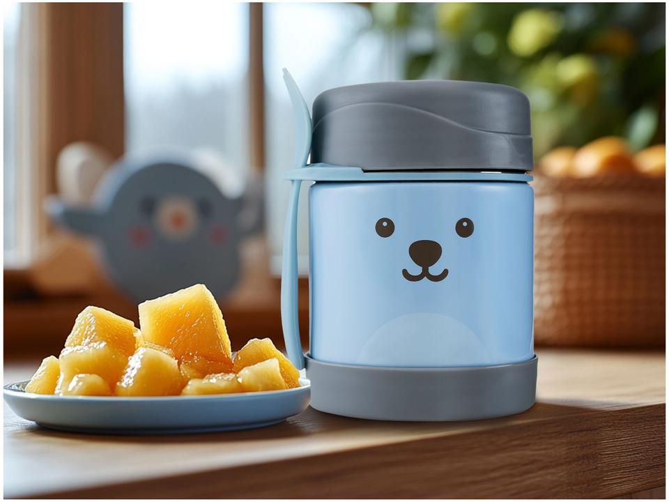 Pote Térmico Infantil Buba Gumy 320ml com Colher - 1