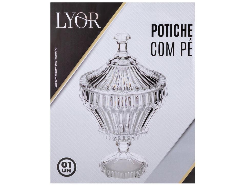 Potiche de Cristal 28,5cm Lyor Renaissance - 8