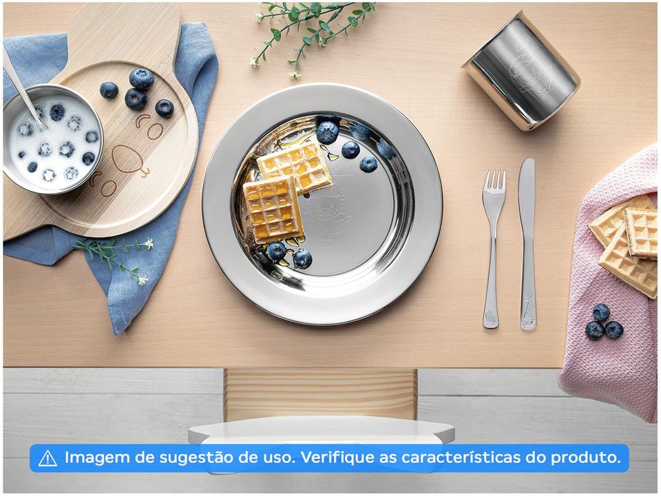 Prato Infantil Inox Tramontina Baby Friends - 2