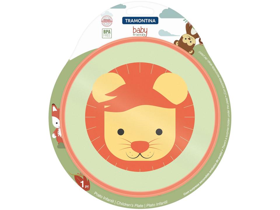 Prato Infantil Tramontina Leão Baby Friends - 3
