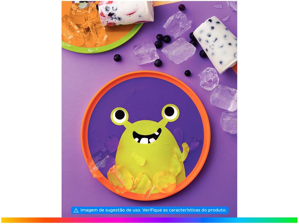 Prato Infantil Tramontina Lirous Laranja - 1