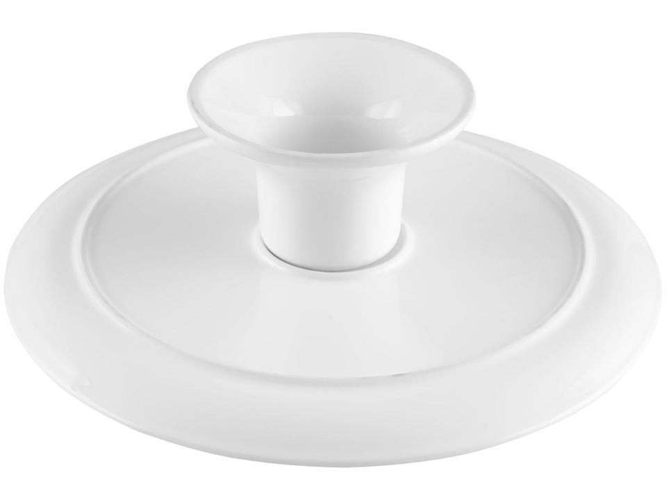 Prato para Bolo de Cerâmica Scalla Redondo Milão Pequeno 10,5x28,5cm - 3