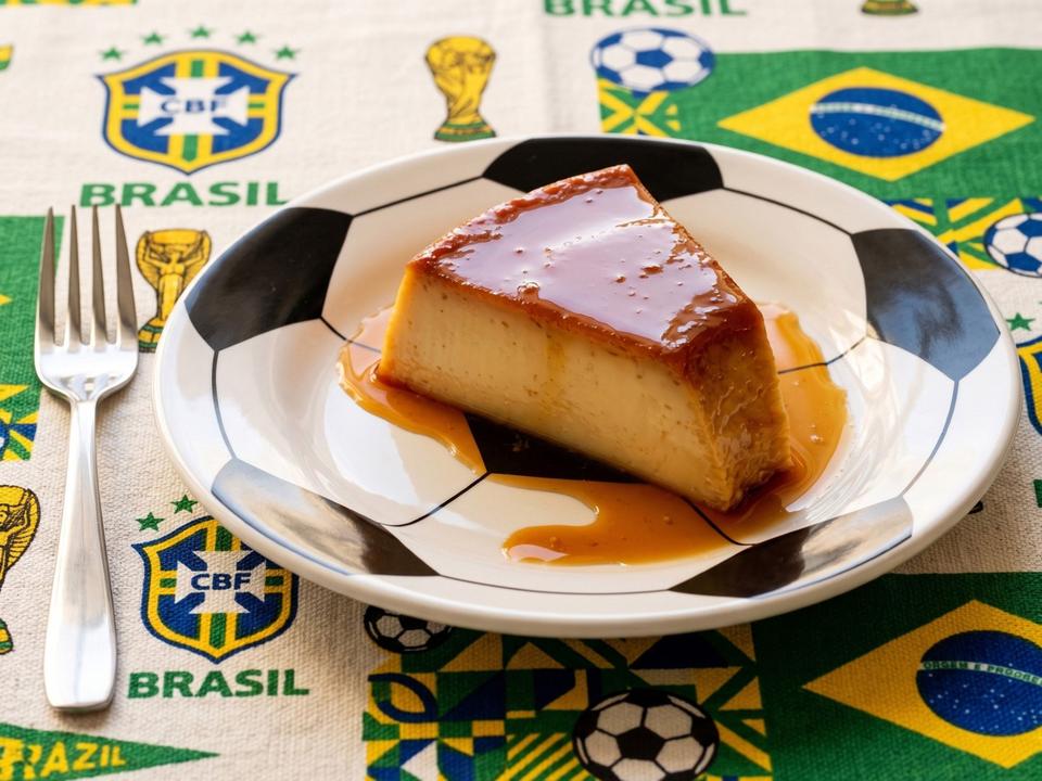 Prato Raso de Cerâmica Branco e Preto de Sobremesa Redondo 20,5cm Scalla Cerâmica Futebol - 1