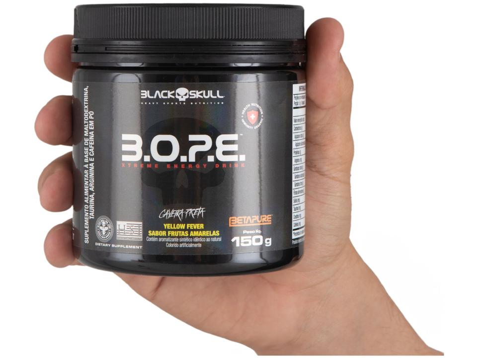 Pré Treino Black Skull B.O.P.E em Pó 150g - 4