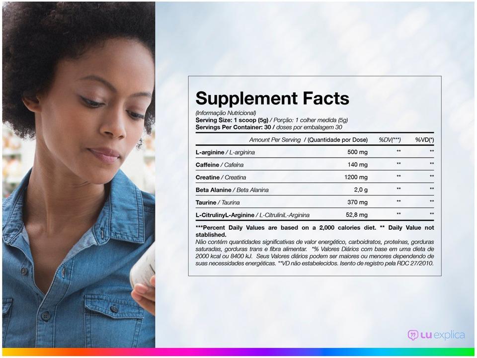 Pré-Treino Black Skull By Cedric McMillan 150g - 1