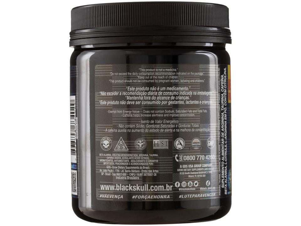 Pré-Treino Black Skull By Cedric McMillan - 4