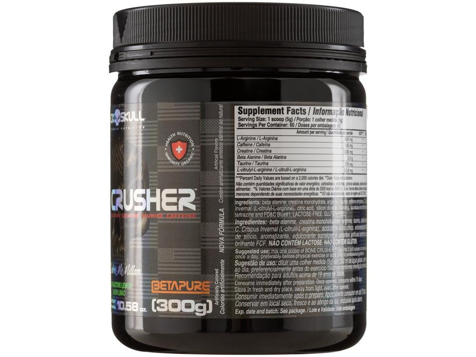 Pré-Treino Black Skull By Cedric McMillan - 3