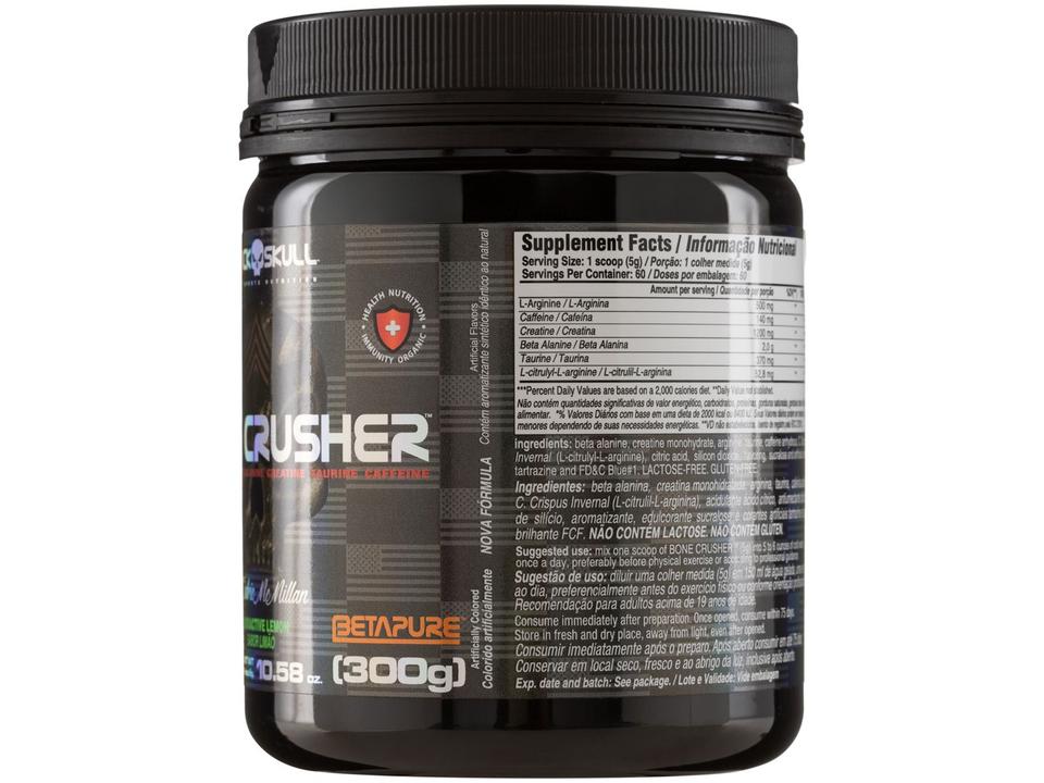 Pré-Treino Black Skull By Cedric McMillan - 3