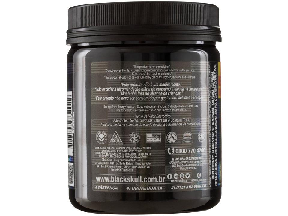 Pré-Treino Black Skull By Cedric McMillan - 4