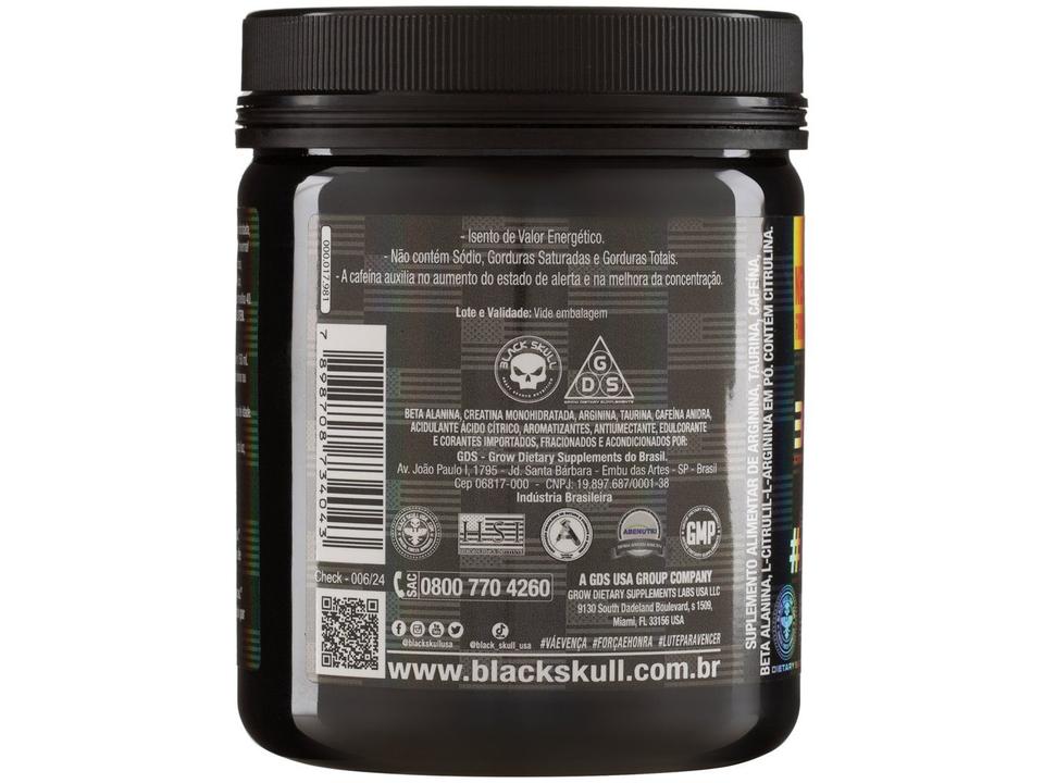 Pré-Treino Black Skull By Cedric McMillan Bone - 5