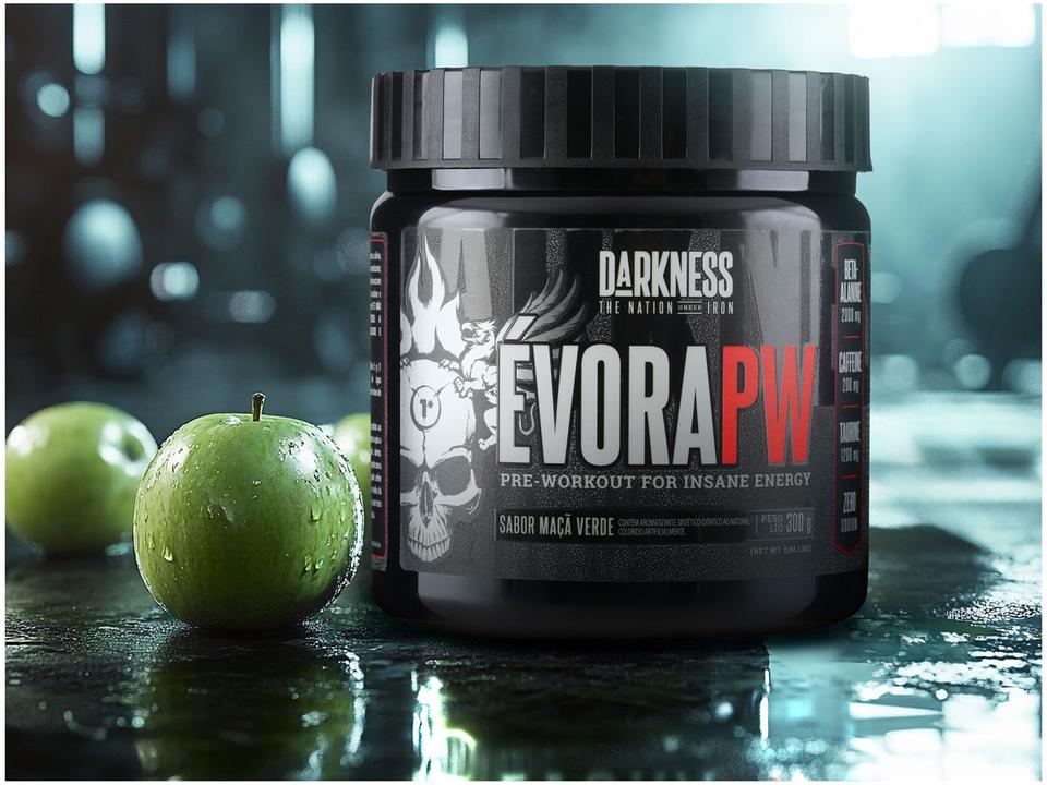 Pré-Treino Darkness Évora PW 300g Maça Verde Natural - 1
