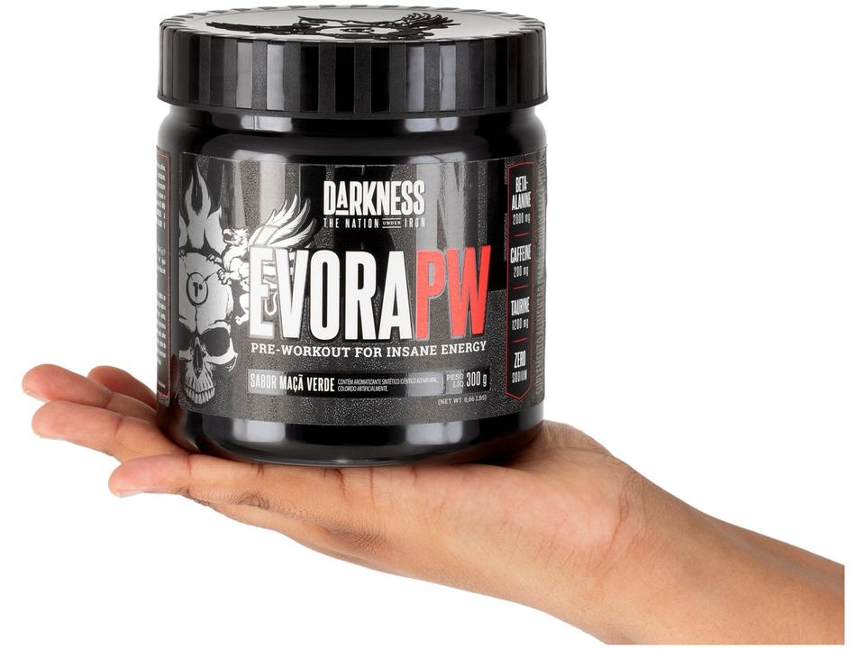 Pré-Treino Darkness Évora PW 300g Maça Verde Natural - 4