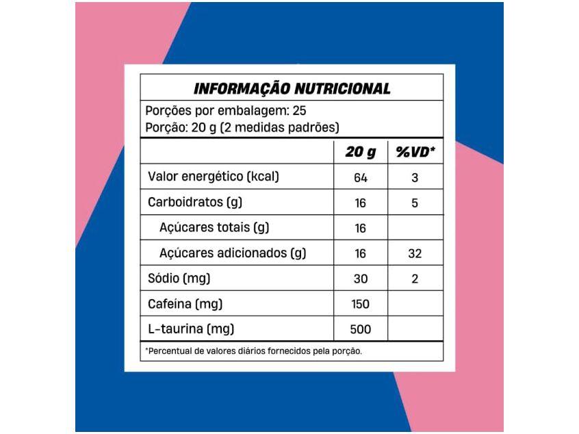 Pré treino +Mu Exquenta Sabor Pink Lemonade Com Cafeína Palatinose e - 4