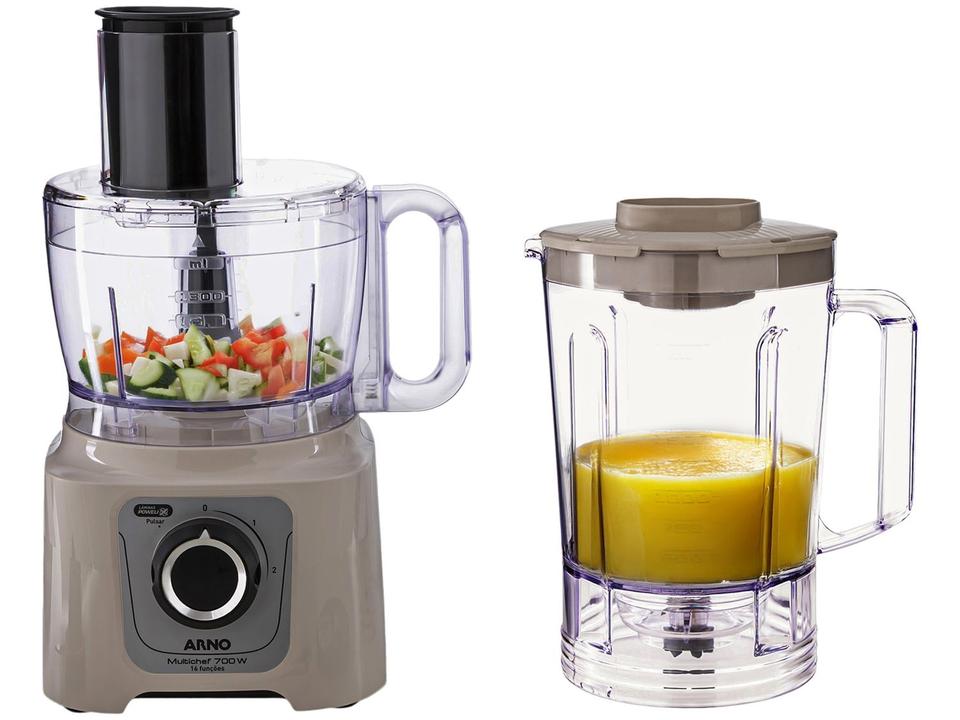 Processador de Alimentos Arno 700W Marfim Multichef MP62 16 Funções - 7