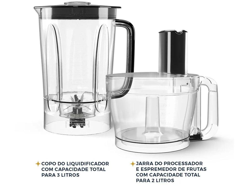 Processador de Alimentos Britânia 1300W Preto BMP2000 5 em 1 - 4