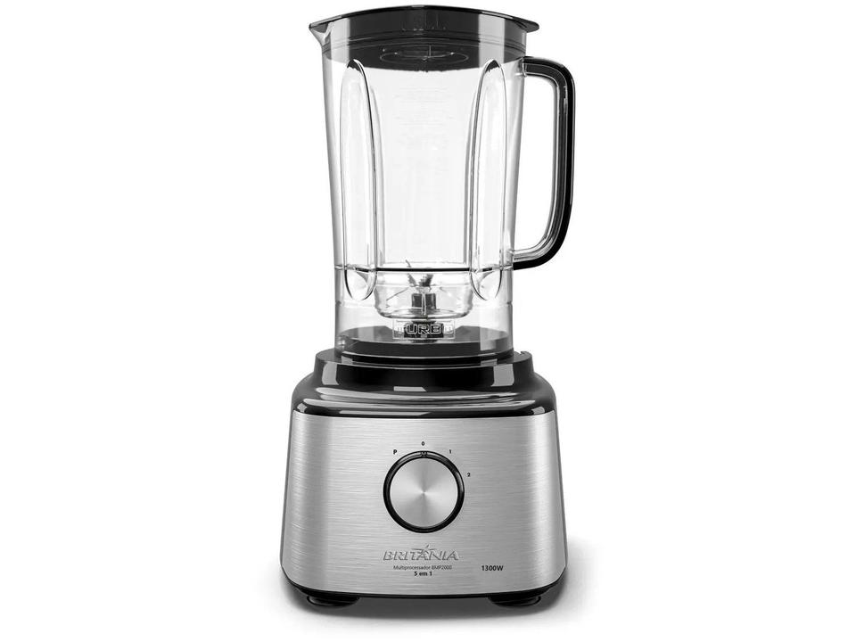 Processador de Alimentos Britânia 1300W Preto BMP2000 5 em 1 - 7