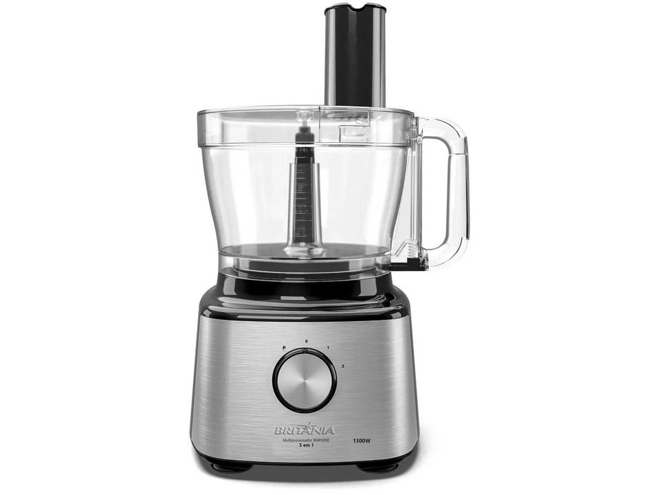 Processador de Alimentos Britânia 1300W Preto BMP2000 5 em 1 - 8
