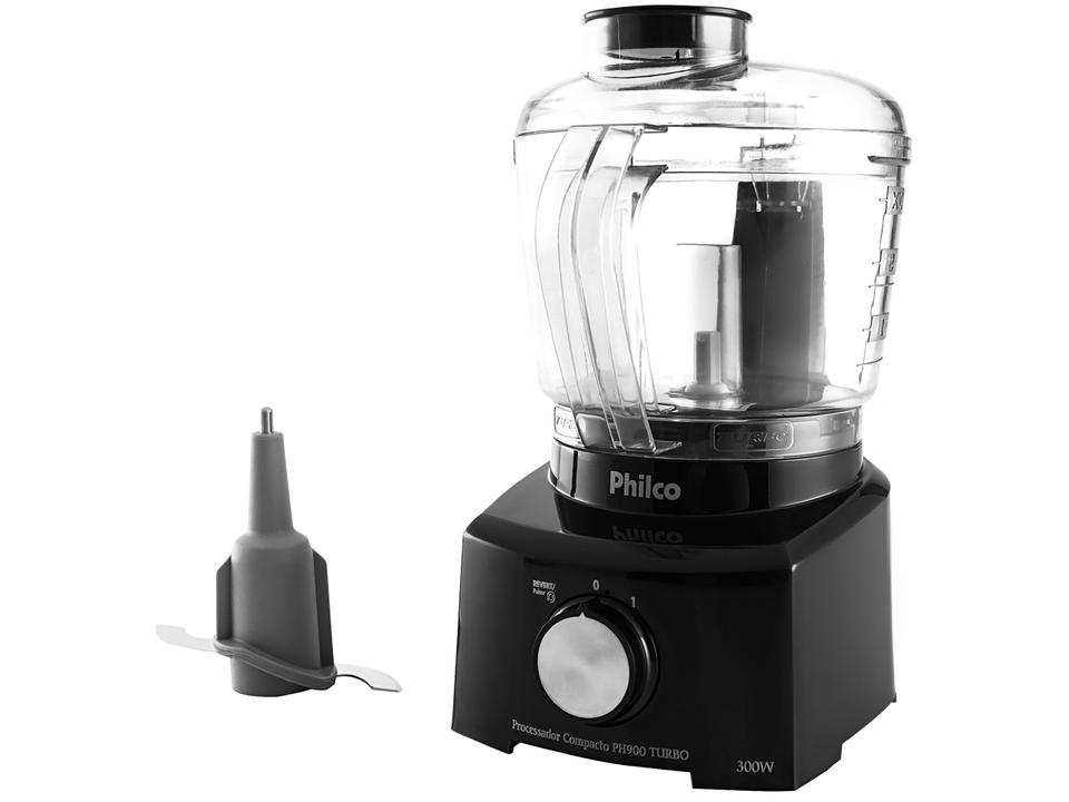 Processador de Alimentos Philco 3 em 1 PH900 1 Velocidade + Pulsar 250W - 110 V