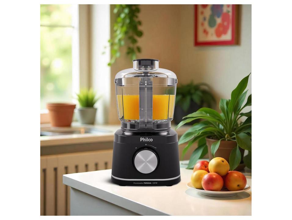 Processador de Alimentos Philco 420W Preto Concept PMN04A 101301007 - 3
