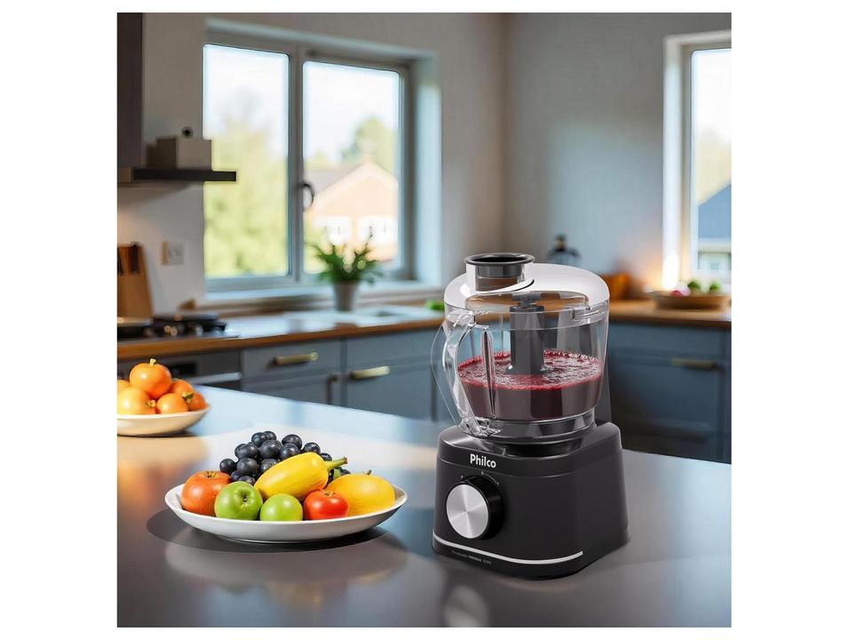 Processador de Alimentos Philco 420W Preto Concept PMN04A 101301007 - 4