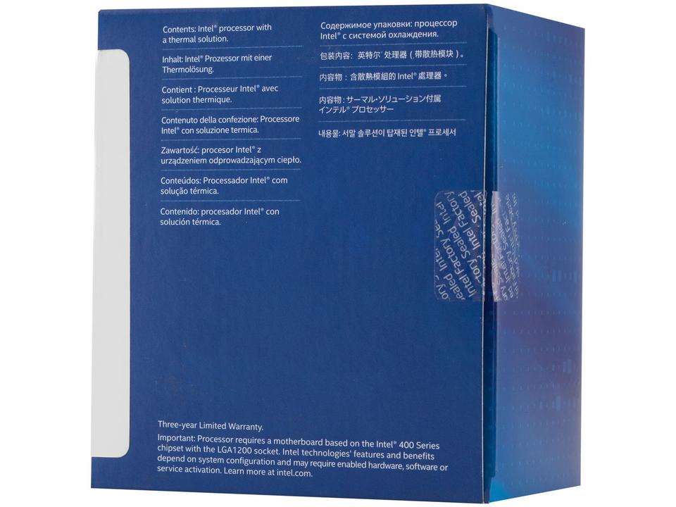 Processador Intel Core i3 10100F Comet Lake - 7