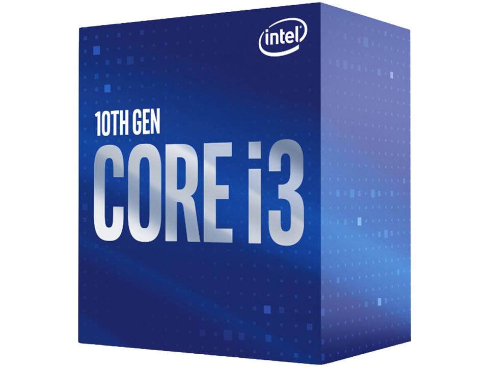 Processador Intel Core i3 10100F Comet Lake - 3.60GHz 4.30GHz Turbo 6MB - 2