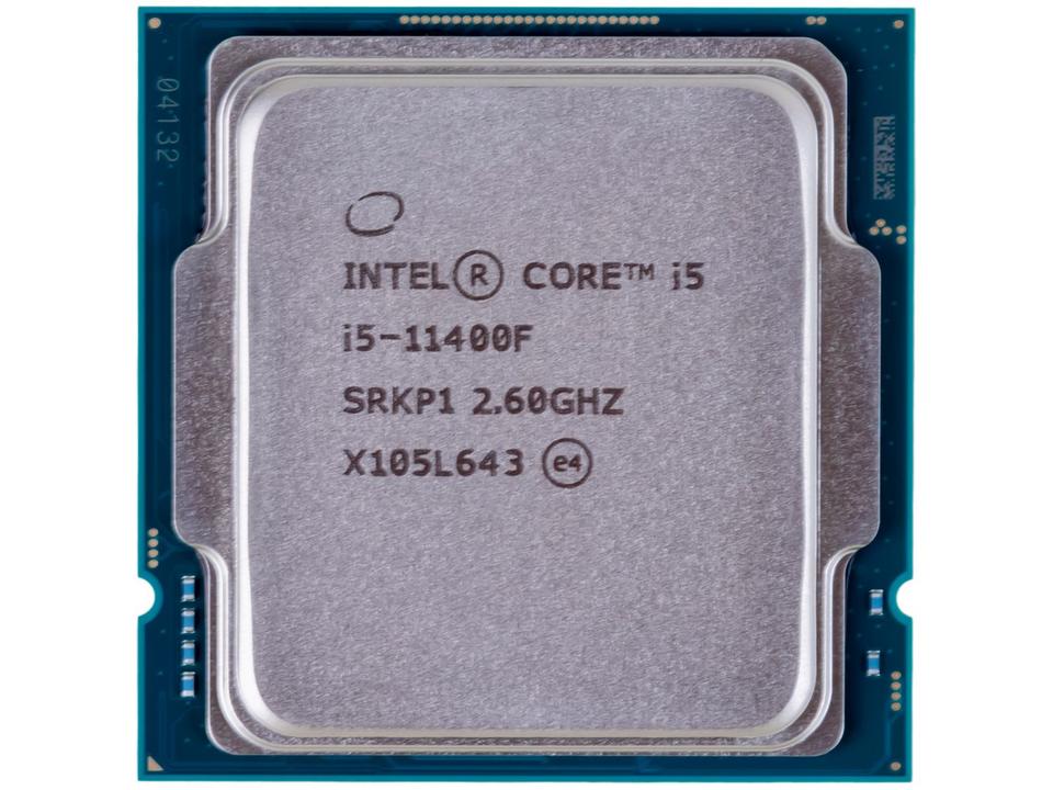 Processador Intel Core i5 11400F 2.60GHz - 4.40GHz Turbo 12MB - 1