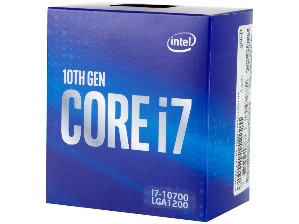 Processador Intel Core i7 10700 2.90GHz - 4.80GHz Turbo 16MB - 7