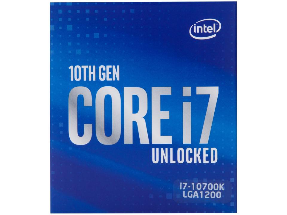 Processador Intel Core i7 10700K 3.80GHz - 5.10GHz Turbo 16MB - 3