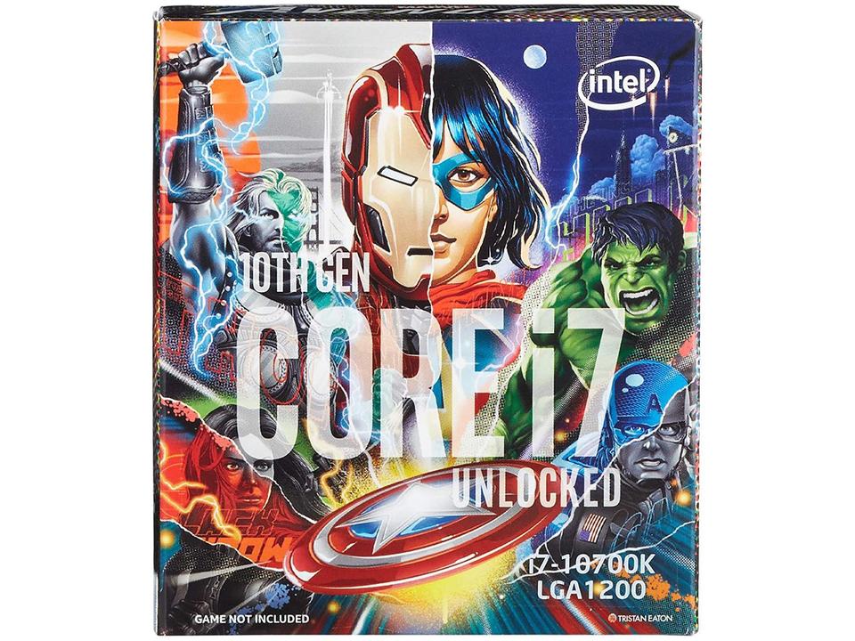 Processador Intel Core i7 10700K Avengers Edition - 3.80GHz 5.10GHz Turbo 16MB - 1