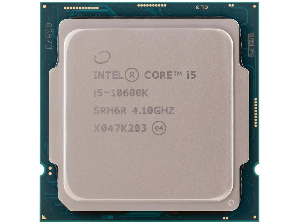 Processador Intel i5-10600K 4.10GHz - 4.8Ghz Turbo 12MB - 1