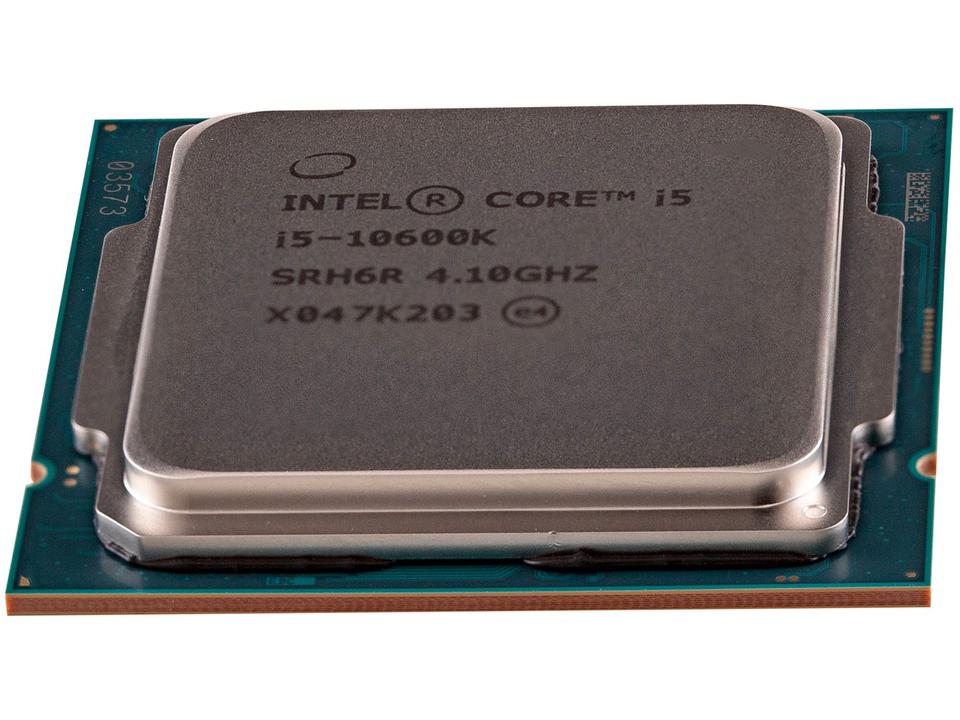 Processador Intel i5-10600K 4.10GHz - 4.8Ghz Turbo 12MB - 3