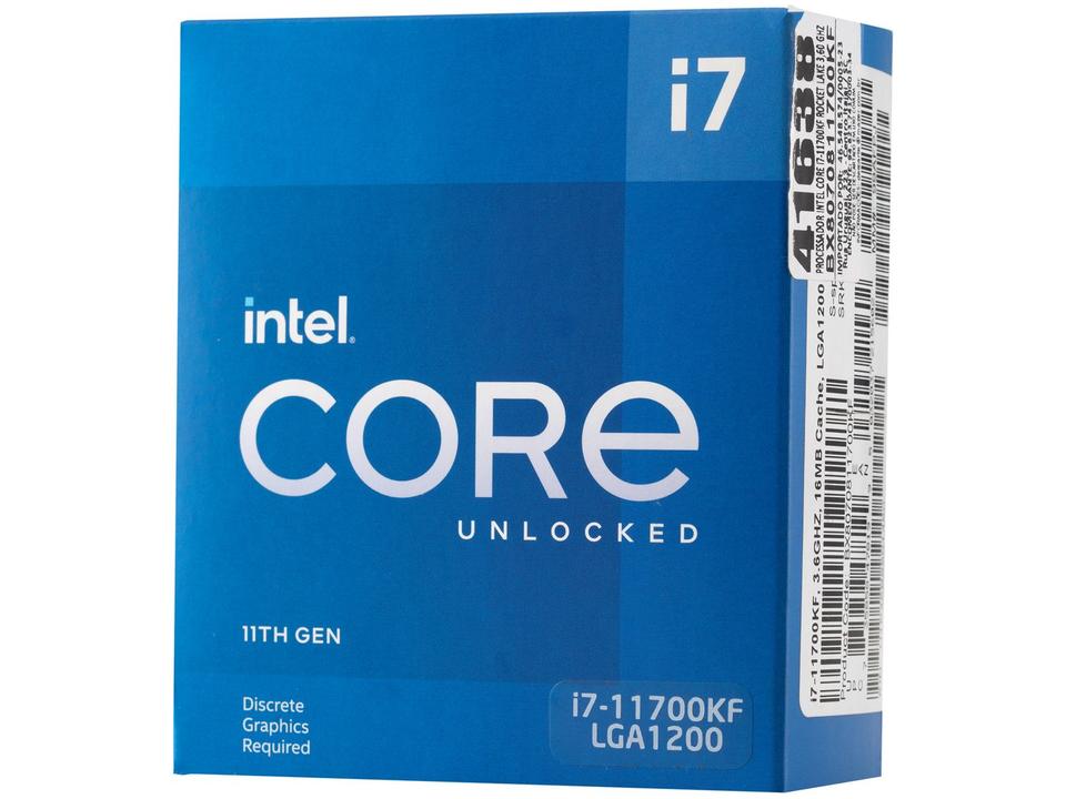 Processador Intel i7-11700KF 3.6GHz - 5