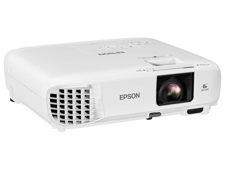 Projetor EPSON PowerLite E24 XGA 3600 Lumens 3LCD USB-B Branco - 3