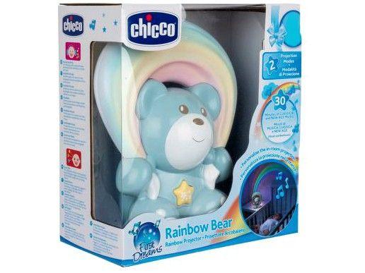 Projetor Infantil Musical Chicco Rainbow Bear Blue - 2