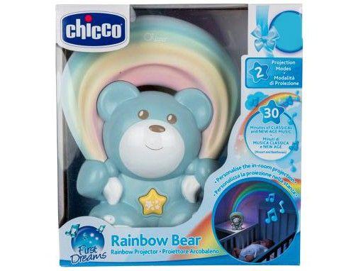 Projetor Infantil Musical Chicco Rainbow Bear Blue - 3