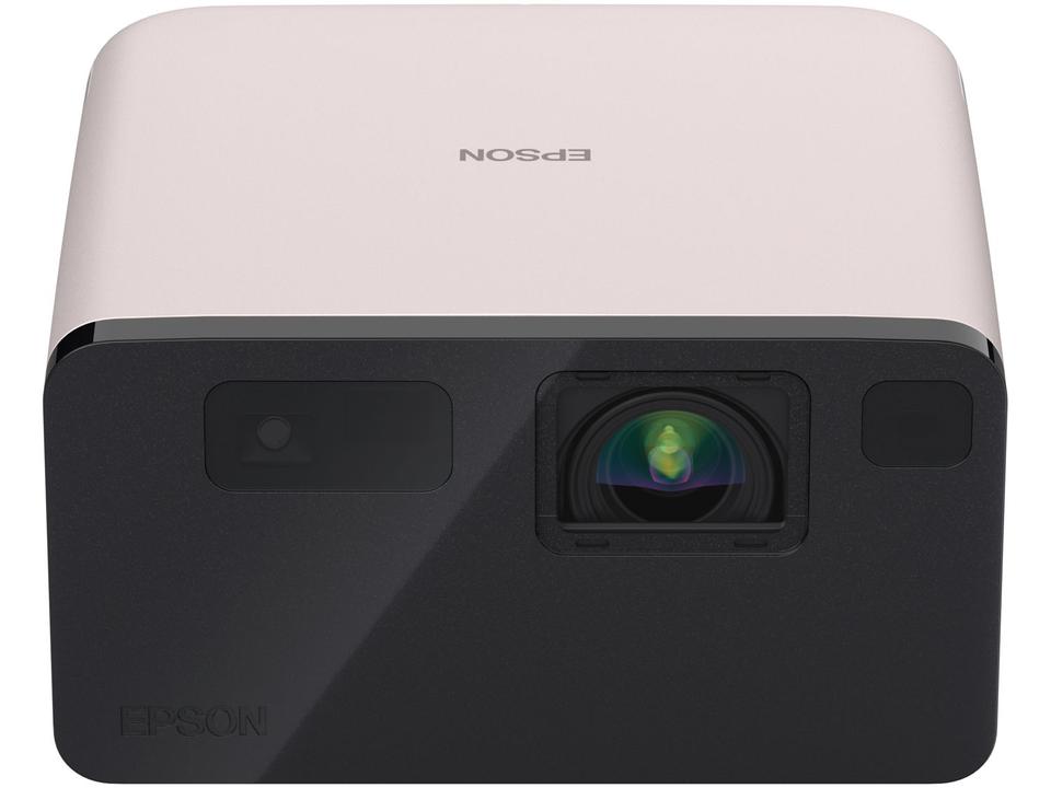 Projetor Laser Smart EpiqVision EF-21R Smart Streaming Resolução 1920x1080 Alto-falante integrado Wi-Fi e Bluetooth USB HDMI Rose Quartzo - 1