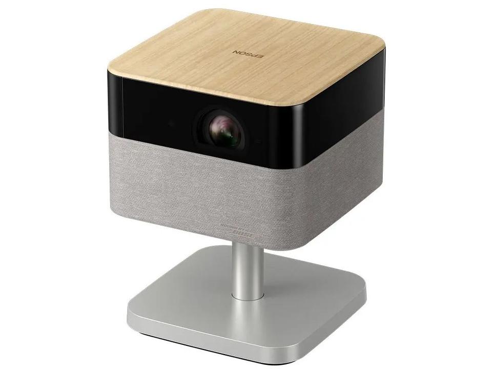 Projetor Portátil com Suporte Ajustável Smart Epson Lifestudio Flex Plus 4K PRO-UHD EF-72K Som Bose Google TV Wi-Fi Madeira Nobre - 11
